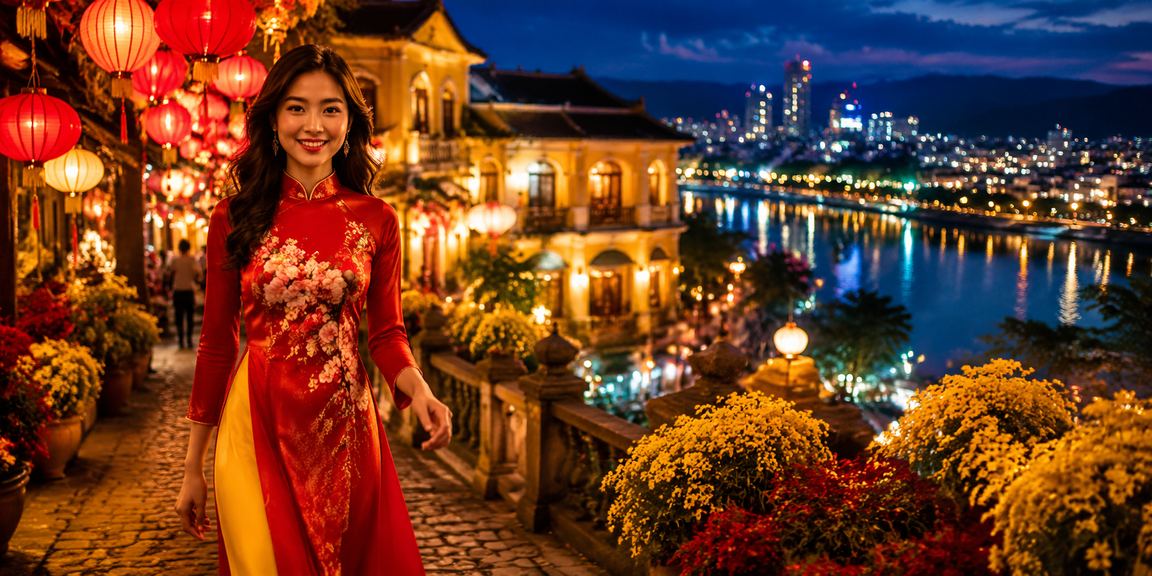 Khách hàng nhận Voucher tại sự kiện đêm Đà Lạt