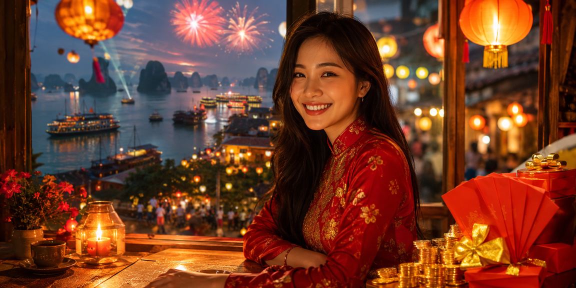 Khung cảnh lễ hội với phong cách trẻ trung tại Hội An